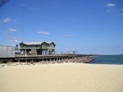 Princes Pier undergoing renovation in Port Melbourne