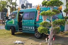 Mitsubishi Delica community service vehicle of Tainan City Councilor Wang Ding-yu