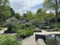 Green houses of Hortus Botanicus in Amsterdam