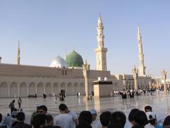 Al-Masjid al-Nabawi in Medina Saudi Arabia