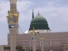 Al-Masjid al-Nabawi in Medina, Saudi Arabia