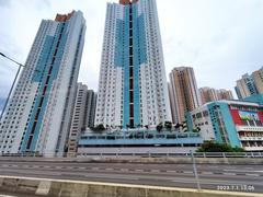 HK Bus view in Island Eastern District Corridor