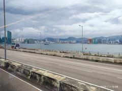 HK bus view in Island Eastern District Corridor in July 2023