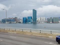 HK bus view on Island Eastern District Corridor in July 2023