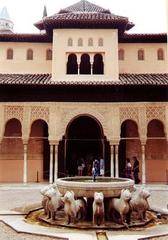 Lion Fountain, the Alhambra, Granada