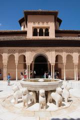 Fountain in Patio de los Leones, Alhambra