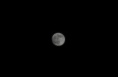 Full Moon over Torre del Greco, Napoli in May 2023