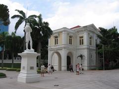 Raffles Landing Place in Singapore