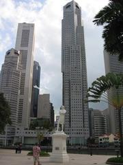 Raffles Landing Place in Singapore