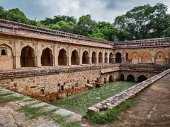 Rajon Ki Baoli stepwell in Mehrauli, Delhi