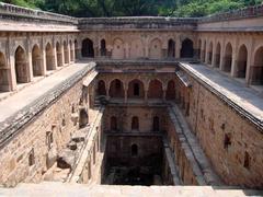 Rajon Ki Baoli stepwell in Delhi, India