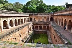 Rajon Ki Baoli stepwell in Delhi, India