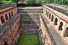 Rajon Ki Baoli ancient stepwell in Delhi