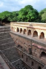 Rajon-ki-Baoli stepwell in Mehrauli Archaeological Park, Delhi