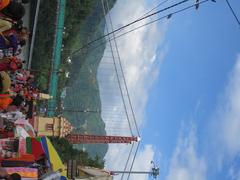 Ram Jhula bridge in Rishikesh