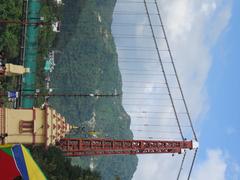 Ram Jhula bridge in Rishikesh