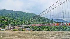 Rishikesh Ram Jhula bridge