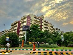 Buildings near Alluri Sitarama Raju Circle on Beach Road