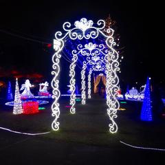 Christmas illumination 2015 in Flarie