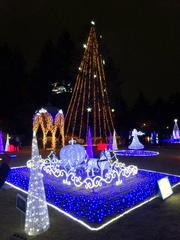 Christmas illumination at Flarie 2016