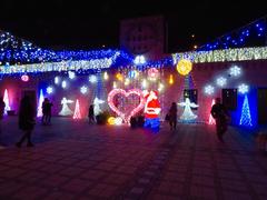 Christmas illumination in Flarie 2019