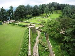 Gardens behind the Vice Regal Lodge, Shimla