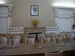 Hall inside the historic lodge, Archaeological Survey of India monument