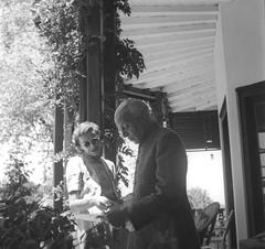 Prime Minister Jawaharlal Nehru and Lady Mountbatten at Viceregal Lodge in Simla, May 1948