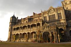 Entrance porch of Rashtrapati Niwas, Shimla