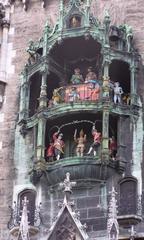 Rathaus-Glockenspiel in Munich, Germany from 1908