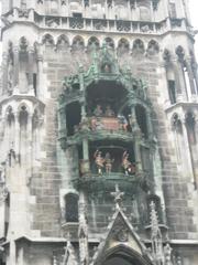 Carillon at New Town Hall in Marienplatz, Munich