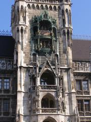 Munich New Town Hall in Marienplatz