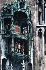 Astronomical clock of the New City Hall in Munich