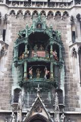 Carillon of the new town hall in Munich, September 2012