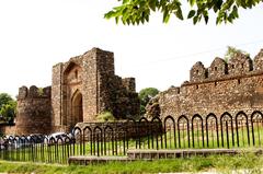 Rawat Fort main gate east view