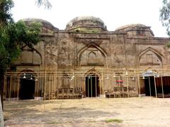 Facade of Rawat Fort Mosque in Pakistan