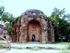 Rawat Fort Tomb-like Building Facade in Pakistan