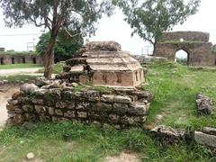 Rawat Fort Interior Graves in Pakistan