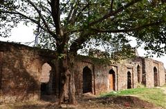 Series of enclosures in the boundary structure at Rawat Fort, Pakistan