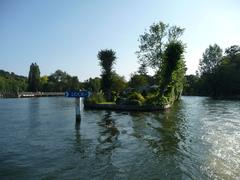 Head of Boulter's Island in the Thames at Maidenhead