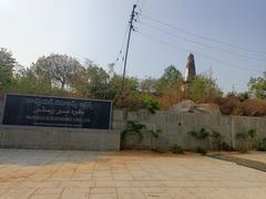 Obelisk at Raymond's Tomb in Hyderabad