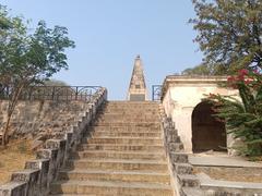 Obelisk at Raymond's Tomb in Hyderabad