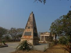 Obelisk at Raymond's Tomb in Hyderabad