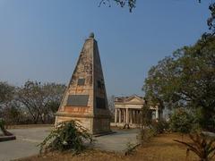 Obelisk at Raymond's Tomb in Hyderabad