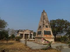 Obelisk at Raymond's Tomb in Hyderabad