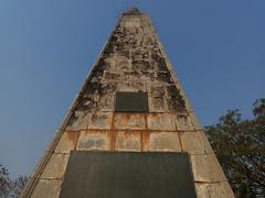 Obelisk at Raymond's Tomb in Hyderabad