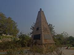 Obelisk at Raymond's Tomb in Hyderabad