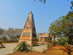 Obelisk at Raymond's Tomb in Hyderabad