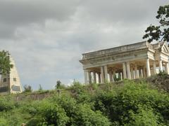 Raymond's Tomb full view in Hyderabad, India