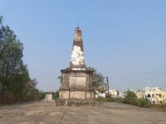 Obelisk at Raymond's Tomb in Hyderabad